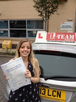 hi all i pass with jay from L TEAM Driving school thank you so much

15/09/2013...