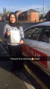Congratulations to Heba passing her driving test with

 L-Team driving school for the first time!! #passed#driving#learner #manchester#drivinglessons #help #learning #cars  Call us know to get booked in on 0161 610 0079



PASS IN JANUARY 2018...