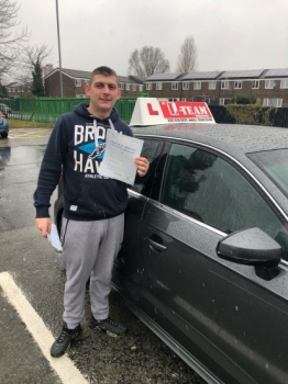 Congratulations to Aaron passing his driving test with 

L-Team driving school for the first time!! #passed#driving#learner #manchester#drivinglessons #help #learning #cars Call us know to get booked in on 0161 610 0079



PASS IN MARCH 2018...