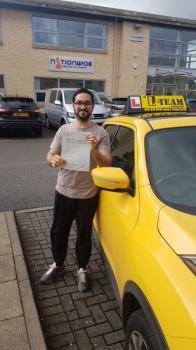 Congratulations to Yousaf passing his driving test with L-Team driving school for the first time!! #passed#driving#learner🏆 #manchester#drivinglessons #help #learning #cars Call us know to get booked in on 0333 240


PASS IN APRIL 2018...