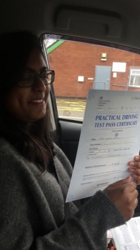 Congratulations to Urvashi passing her driving test with L-Team driving school for the first time!! #passed#driving#learner🏆 #manchester#drivinglessons #help #learning #cars Call us know to get booked in on 0333 240 6430

PASS IN APRIL 2018...