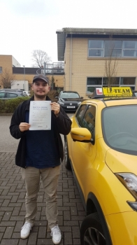 Congratulations to Miro passing his driving test with 
L-Team driving school for the first time!! #passed#driving#learner🏆 #manchester#drivinglessons #help #learning #cars Call us know to get booked in on 0333 240 6430

PASS IN APRIL 2018...