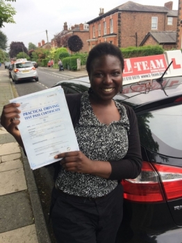 Congratulations to Memouna passing her driving test with 
L-Team driving school for the first time!! #passed#driving#learner🏆 #manchester#drivinglessons #help #learning #cars Call us know to get booked in on 0333 240 6430


PASSED MAY 2018🏆...