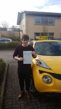 Congratulations to James passing his driving test with 

L-Team driving school for the first time!! #passed#driving#learner #manchester#drivinglessons #help #learning #cars  Call us know to get booked in on 0161 610 0079



PASS IN FEBRUARY 2018...