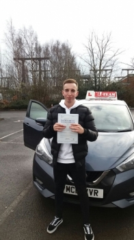 Congratulations to Dion passing his driving test with    

 L-Team driving school for the first time!! #passed#driving#learner #manchester#drivinglessons #help #learning #cars Call us know to get booked in on 0161 610 0079



PASS IN MARCH 2018...